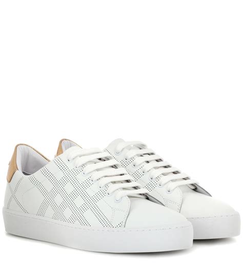 burberry white sneakers women's